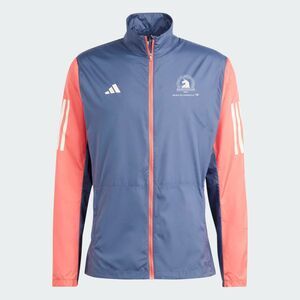 Adidas Running Boston Marathon 2024 Mens Windbreaker Celebration Jacket Sz Small